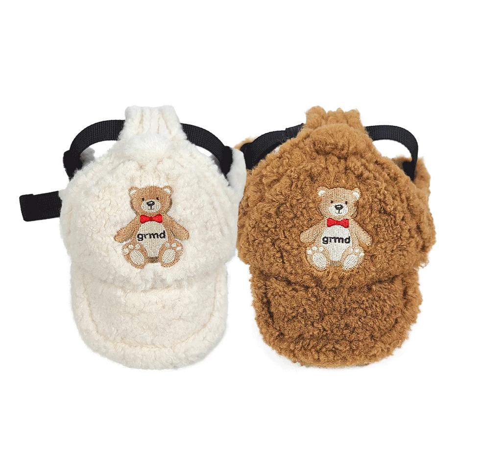 Teddy Bear Fleece Hat