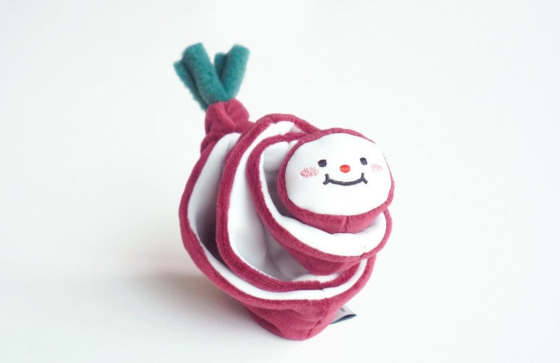 Red Onion Snuffle Dog Toy