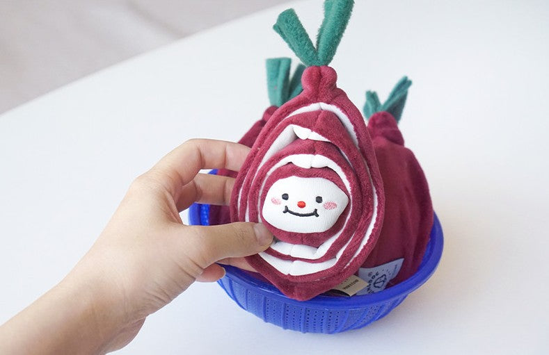 Red Onion Snuffle Dog Toy