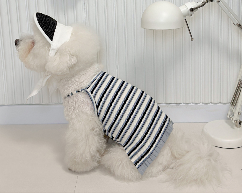 Striped Dog Crop Dress