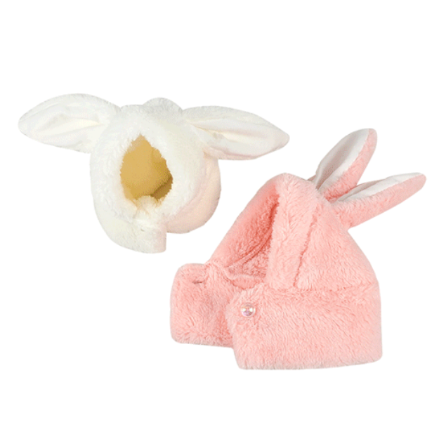 Bunny Ear Fleece Dog Hat