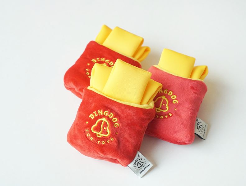 French Fries Snuffle Dog Toy
