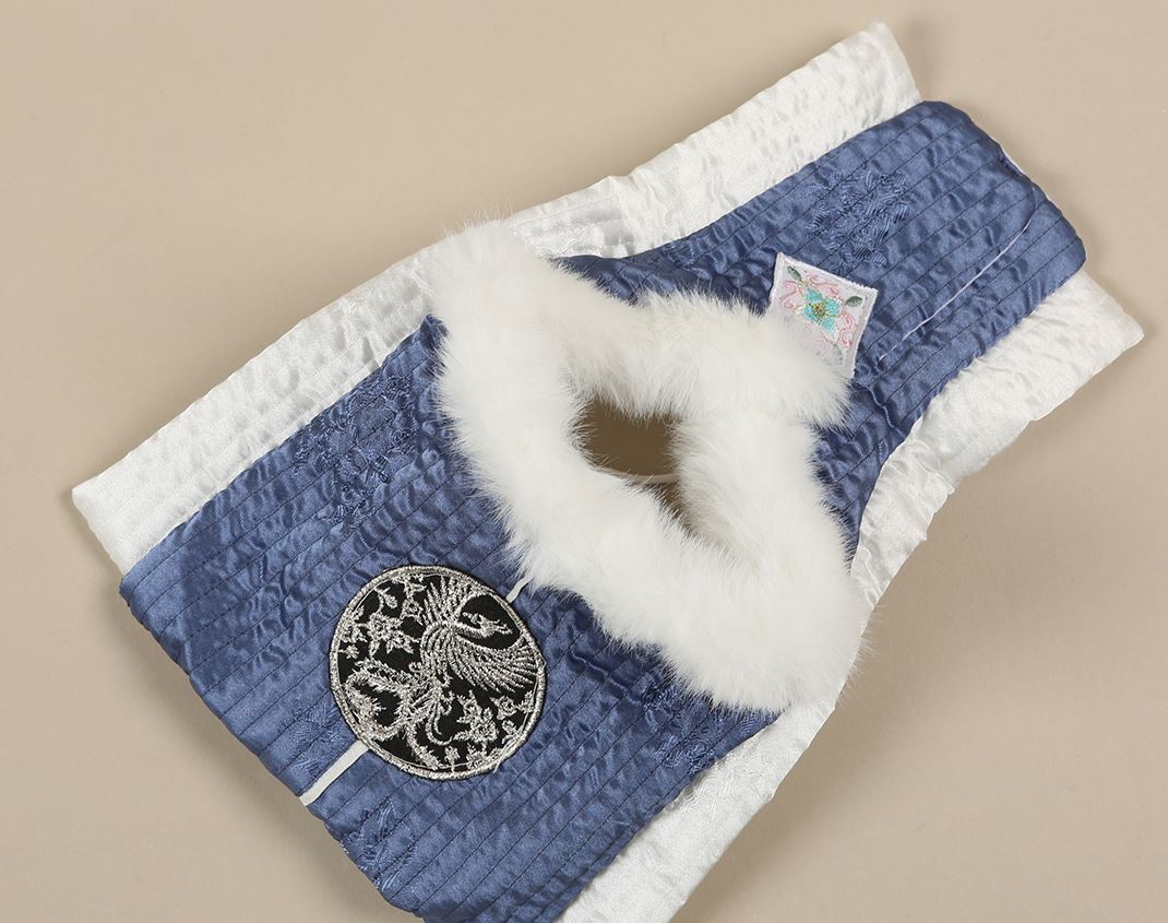 Royal Quilted Baeja Vest Pet Hanbok
