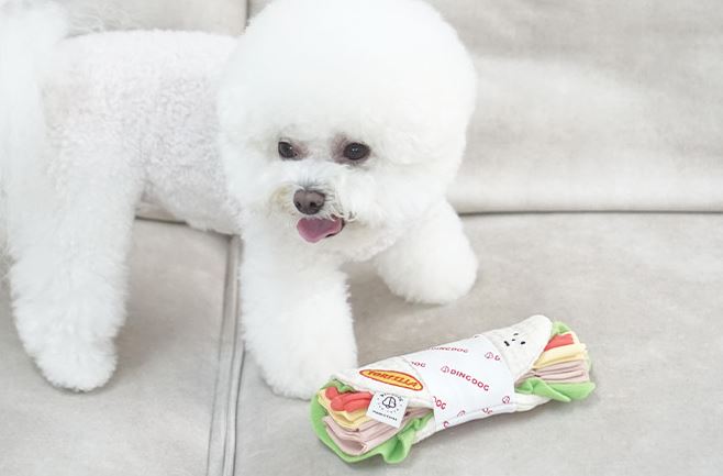 Tortilla Wrap Snuffle Dog Toy