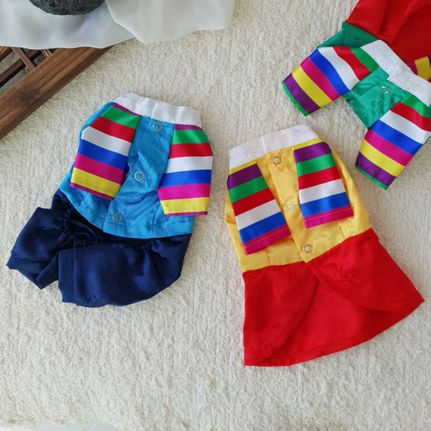 Korean Saekdong Pet Hanbok