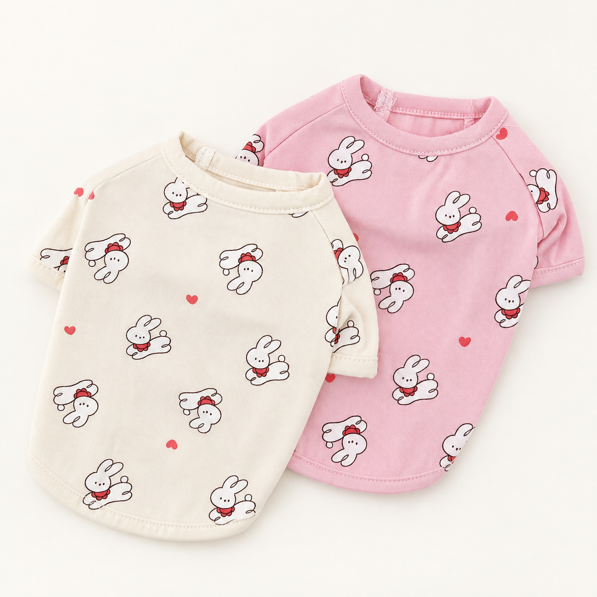 Bunny Heart Dog Shirt