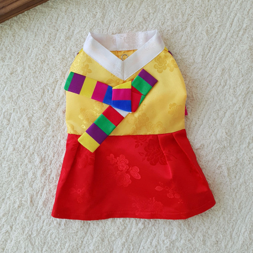 Korean Saekdong Pet Hanbok