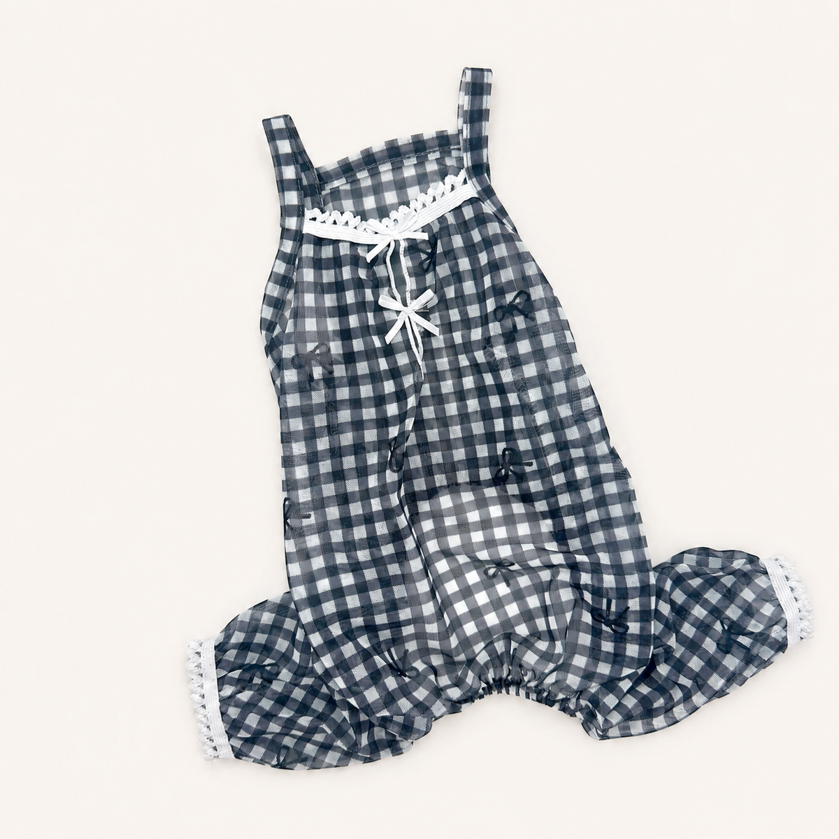 Lace Mesh Overall