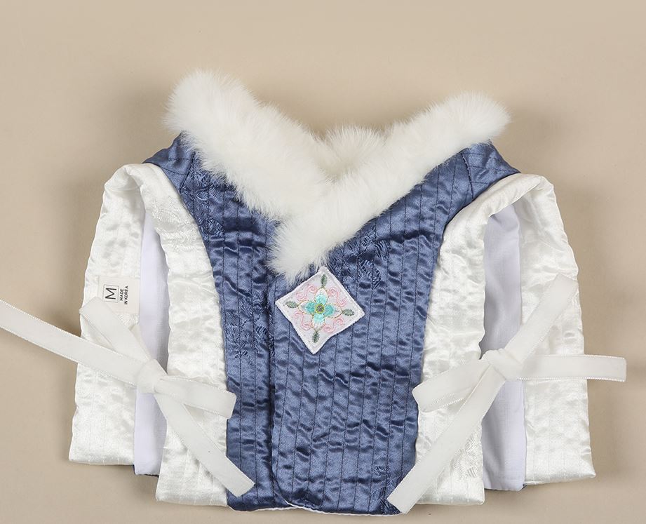 Royal Quilted Baeja Vest Pet Hanbok