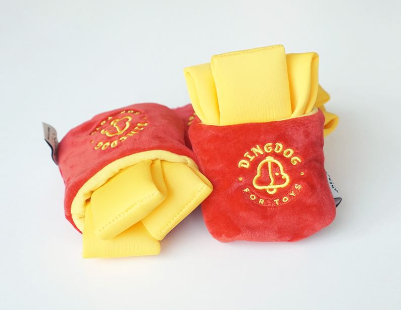 French Fries Snuffle Dog Toy