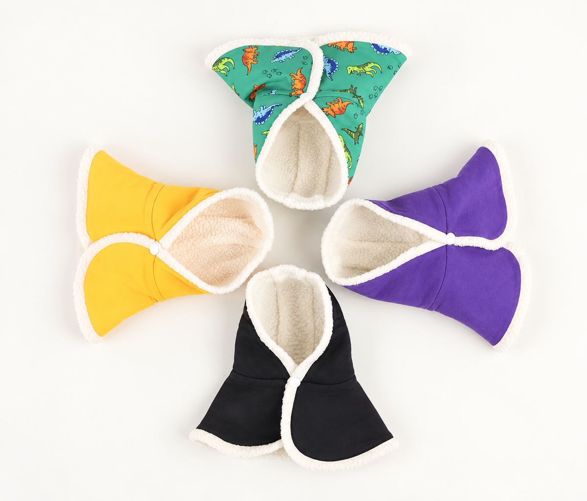 Reversible Dog Hooded Cape