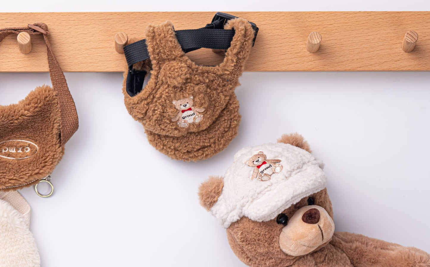 Teddy Bear Fleece Hat