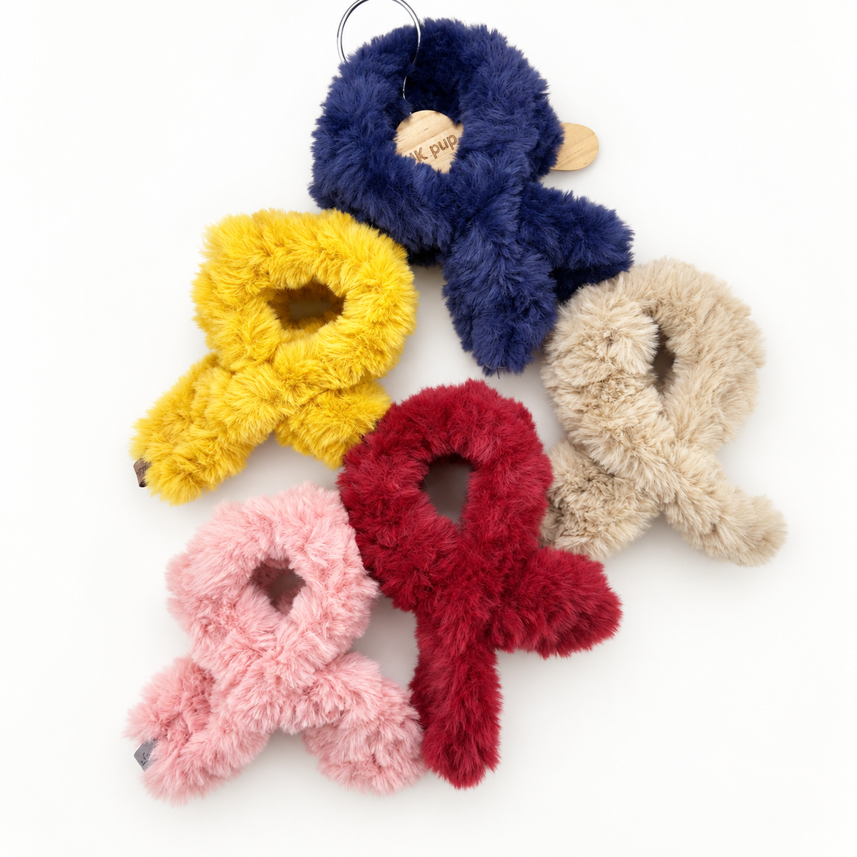 Handmade Angora-Style Dog Scarf