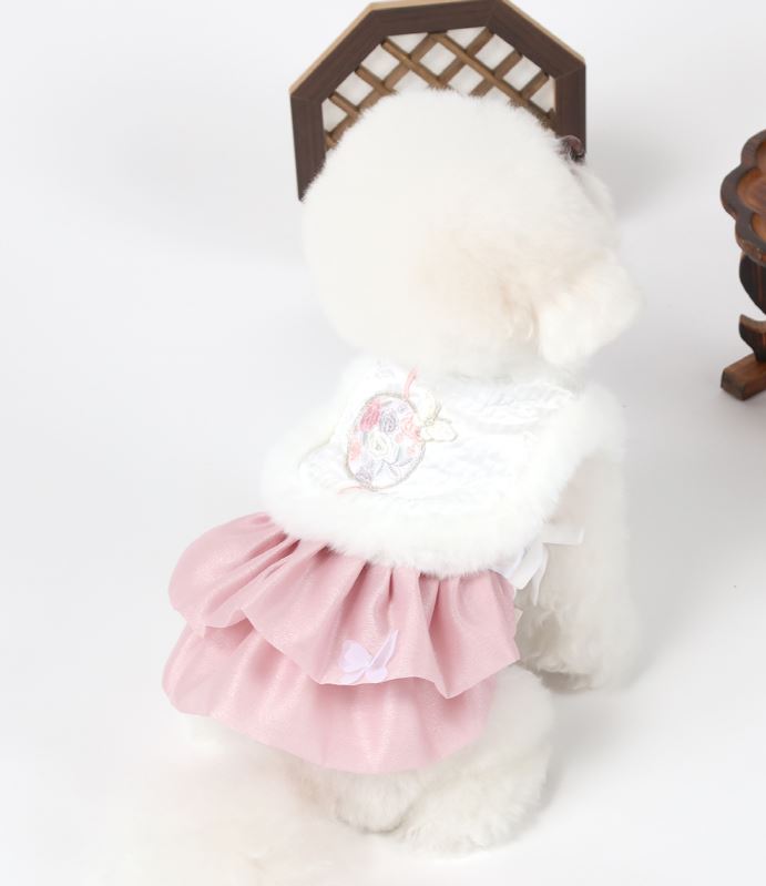 Organic Pink Pet Hanbok