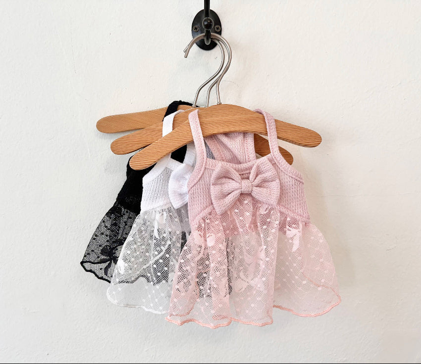 Midnight Tulle Bow Dress