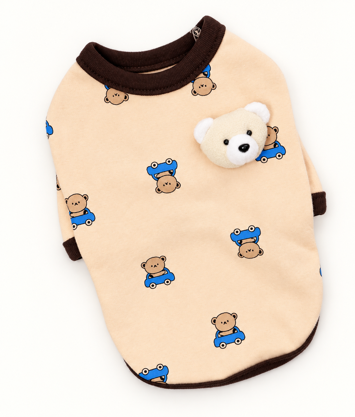 Teddy Bear Brooch Dog Shirt