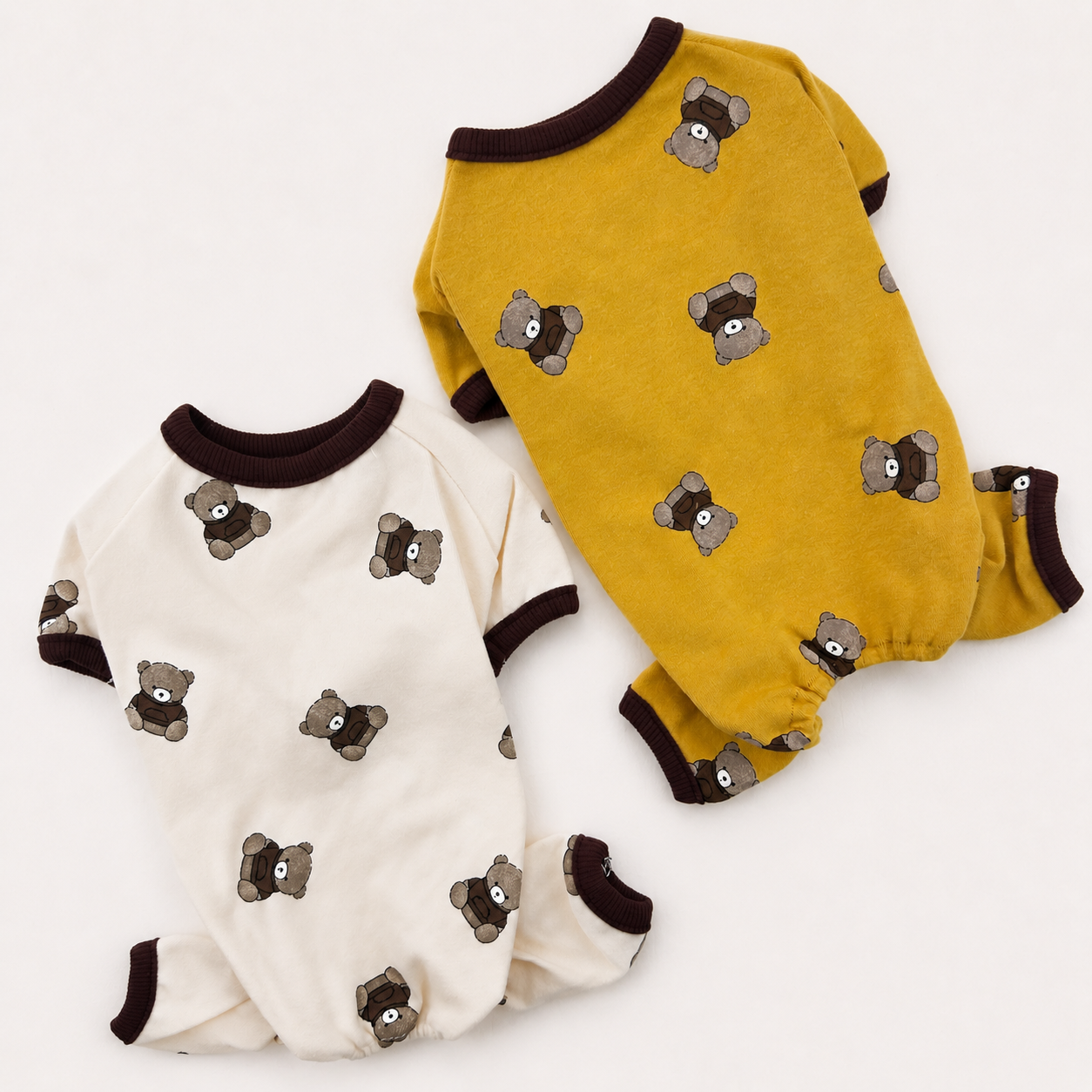 Teddy Bear Pajama Overall