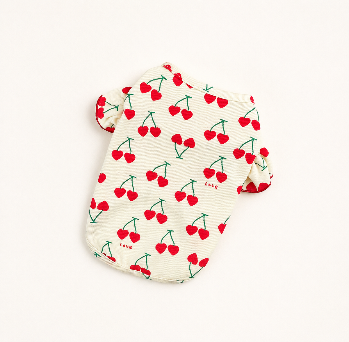 Love Cherry Puff Dog Shirt