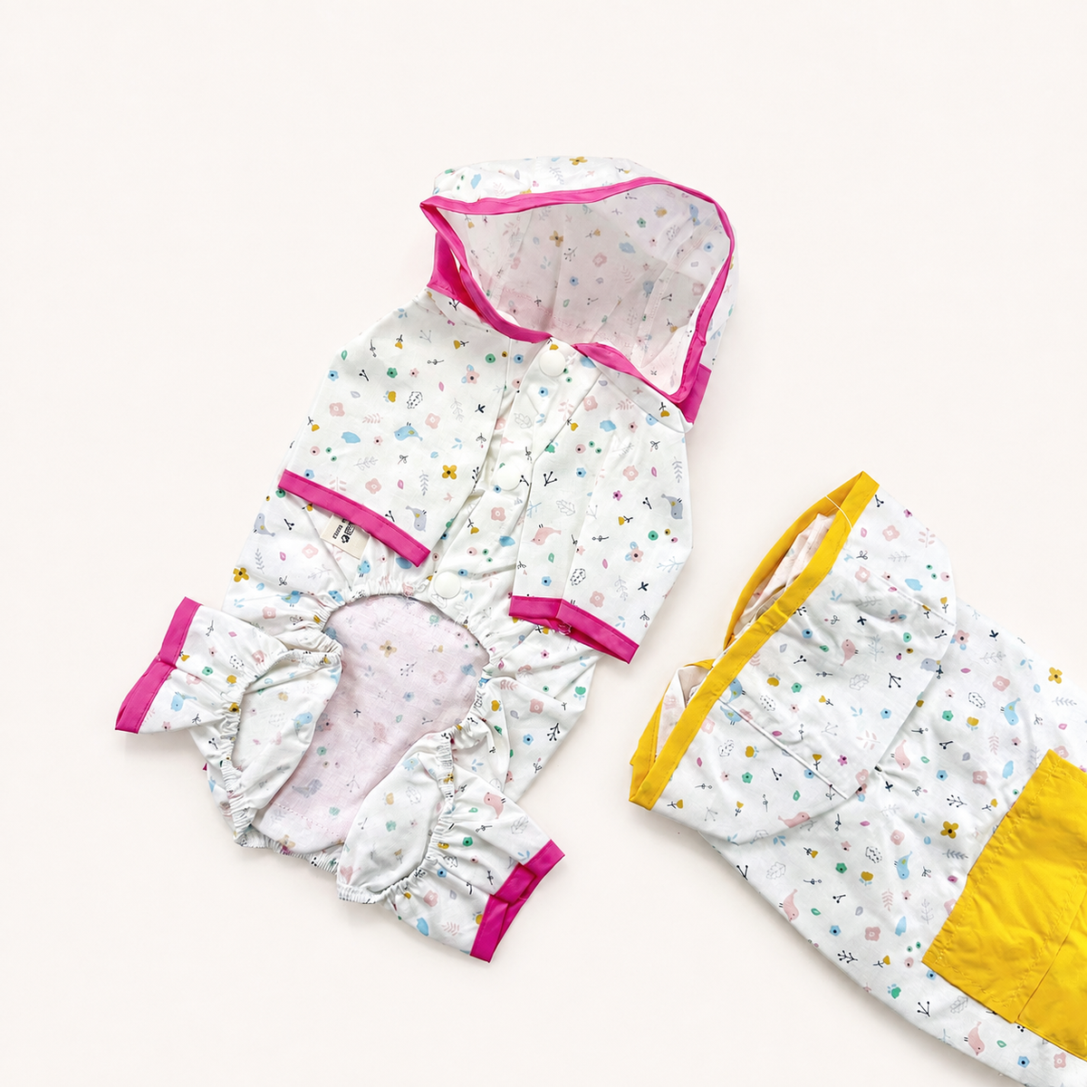 Sweet Garden Dog Raincoat