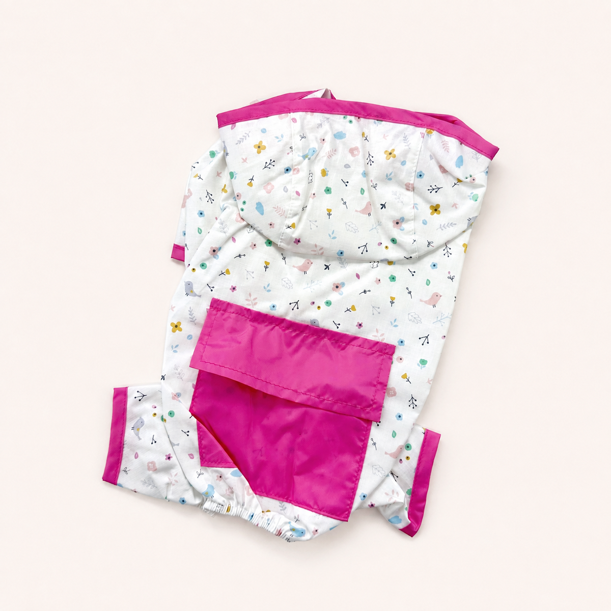 Sweet Garden Dog Raincoat