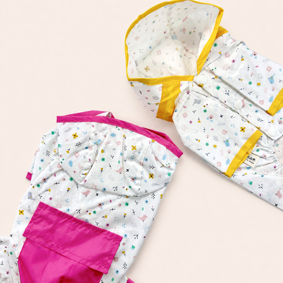 Sweet Garden Dog Raincoat