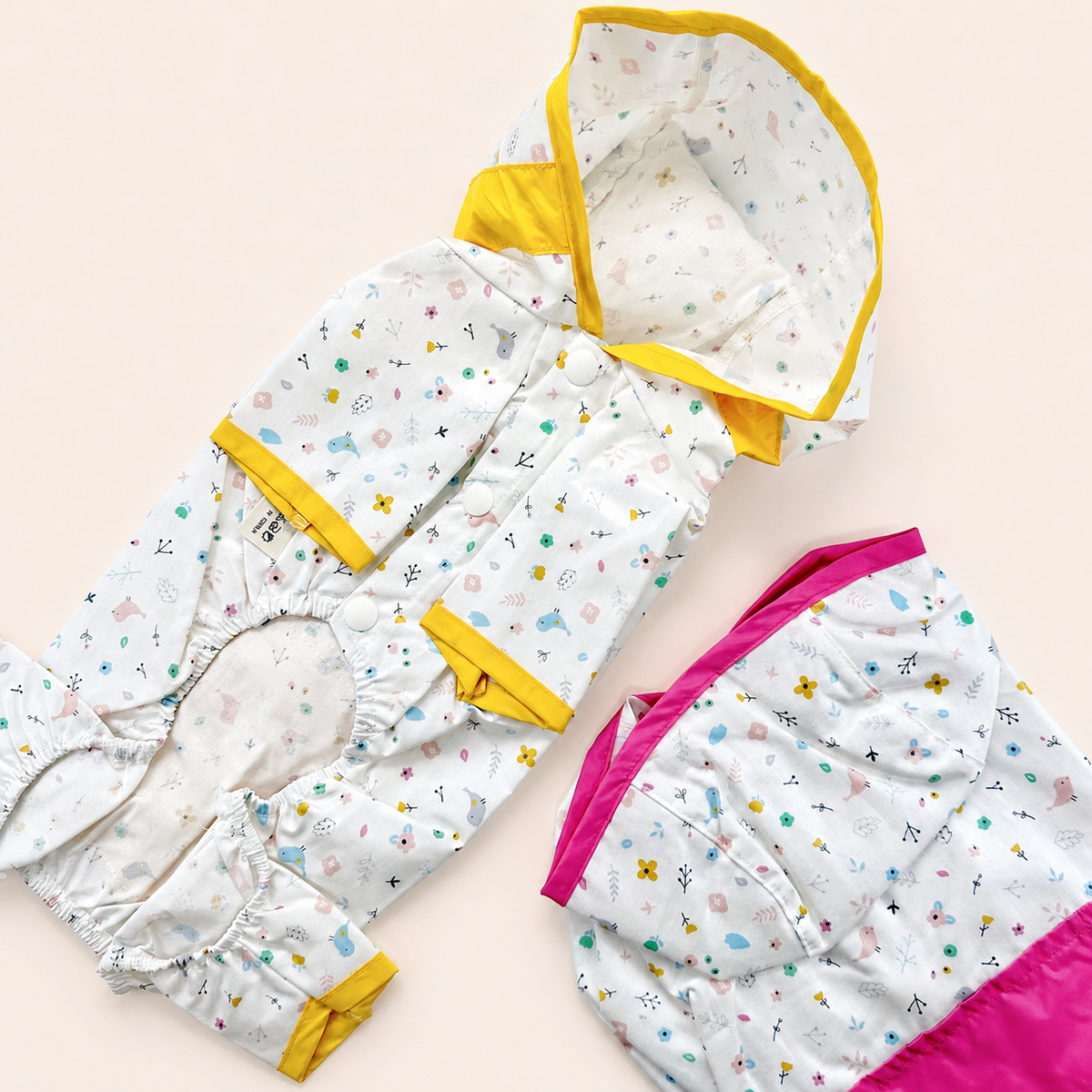 Sweet Garden Dog Raincoat