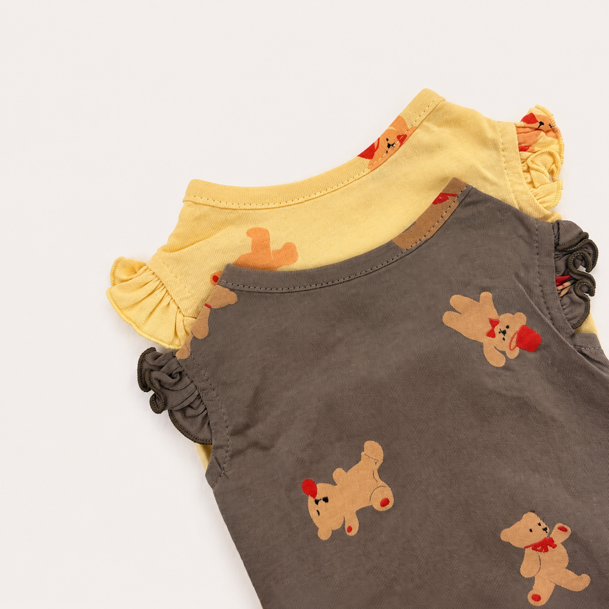 Teddy Ruffle Dog Shirt
