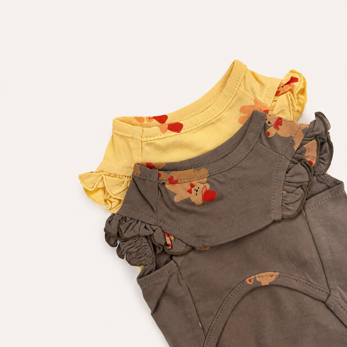 Teddy Ruffle Dog Shirt