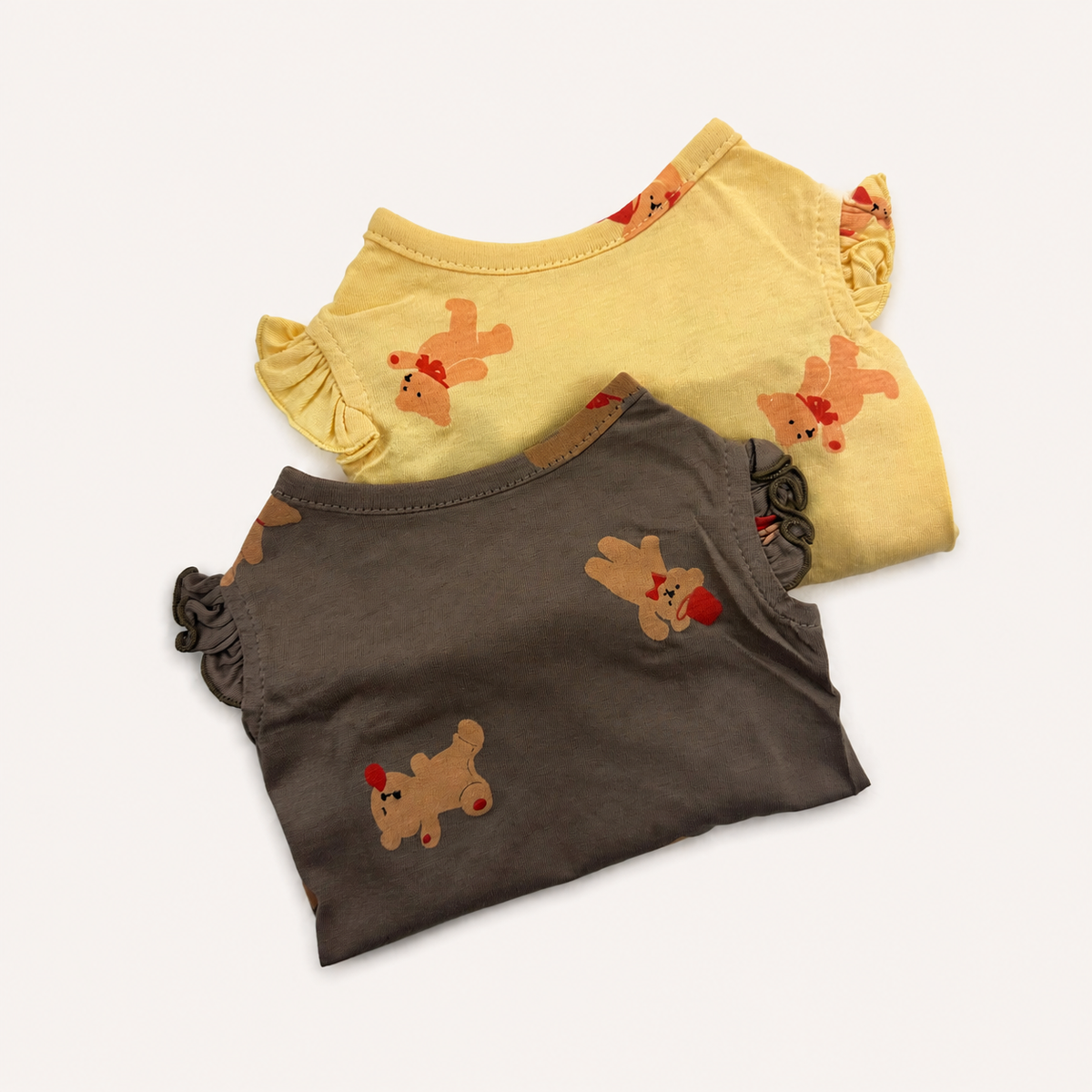 Teddy Ruffle Dog Shirt