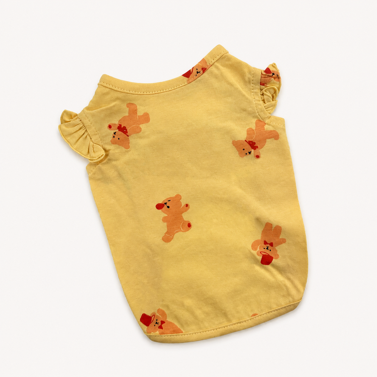 Teddy Ruffle Dog Shirt