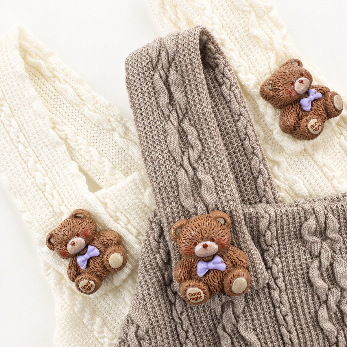 Teddy Button Dog Overall