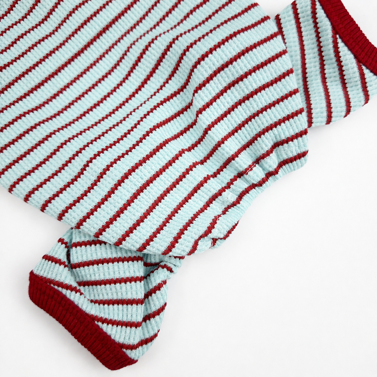 Frog Stripe Dog Overall
