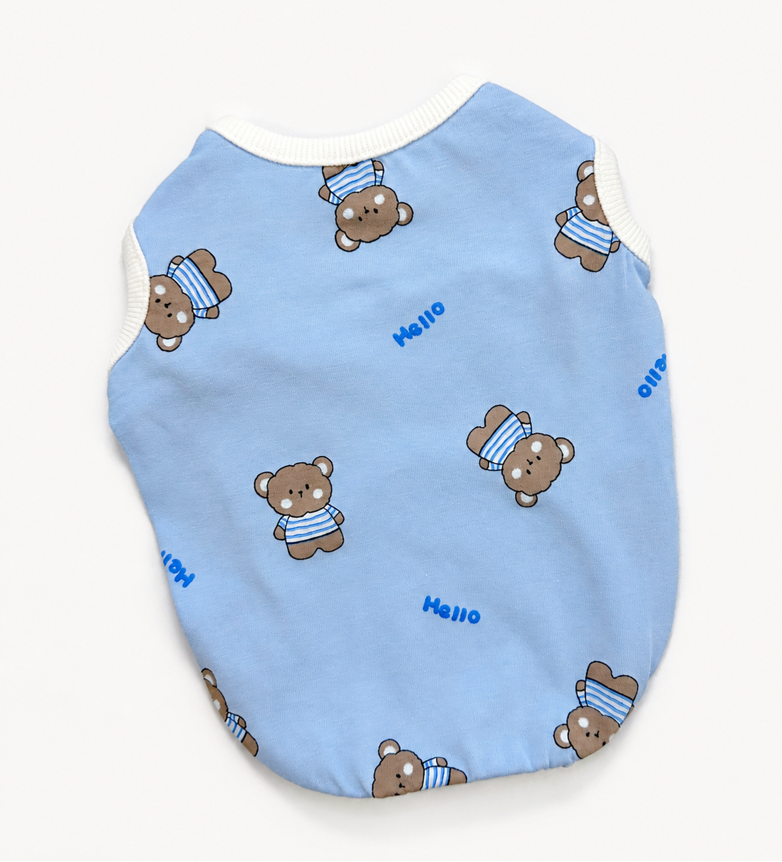 S-4XL, Hello Teddy Bear Dog Shirt