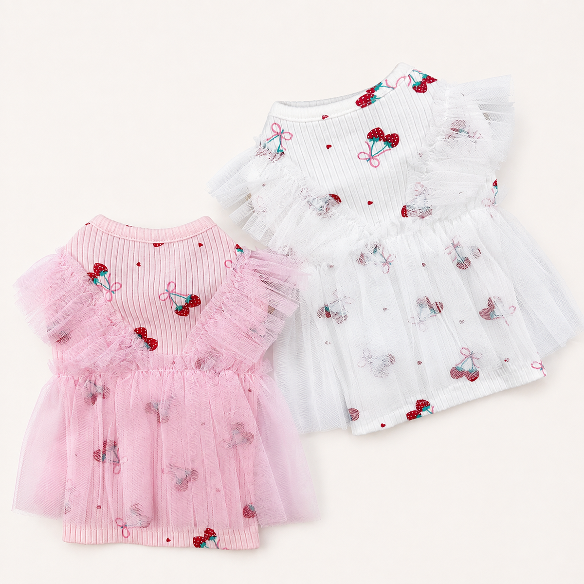 Cherry Tulle Dress