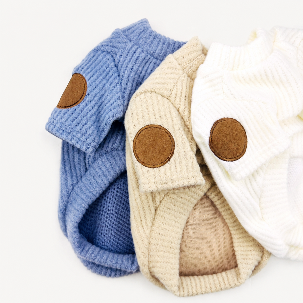 Teddy Bear Knit Dog Sweater