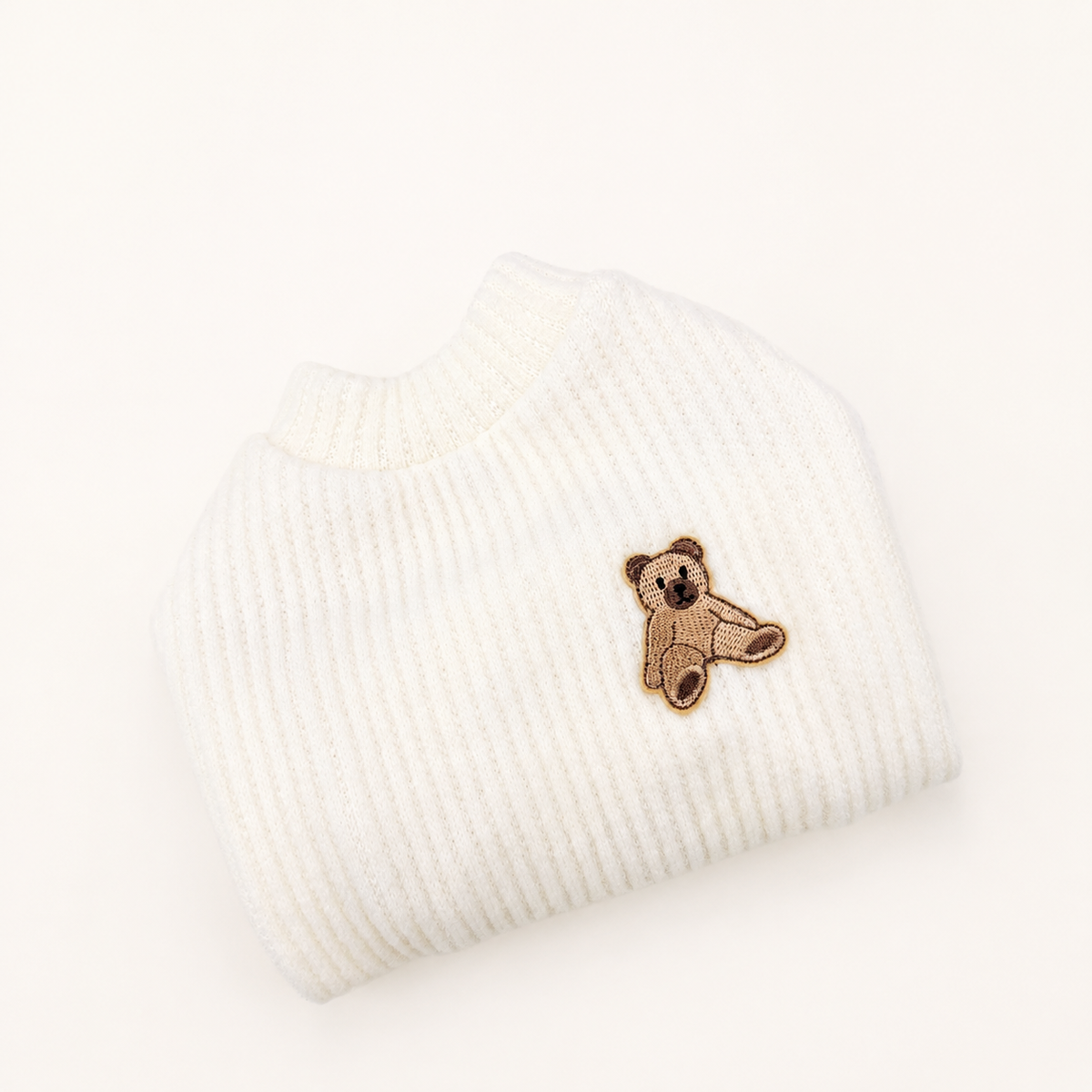 Teddy Bear Knit Dog Sweater