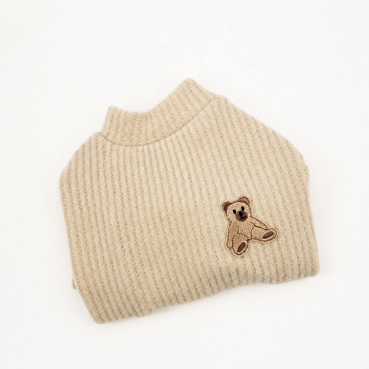 Teddy Bear Knit Dog Sweater