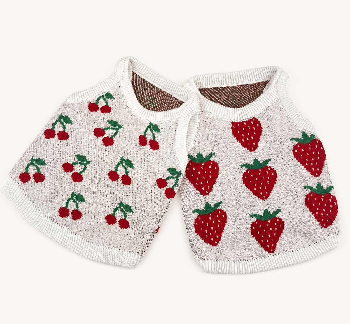 Fruit Knit Sleeveless Vest