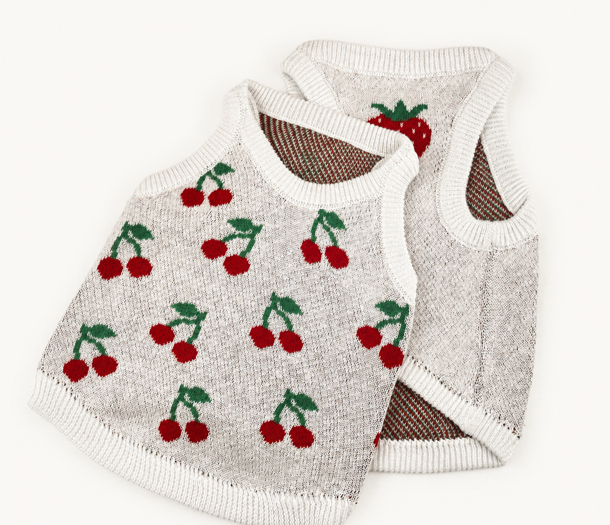 Fruit Knit Dog Tank Top