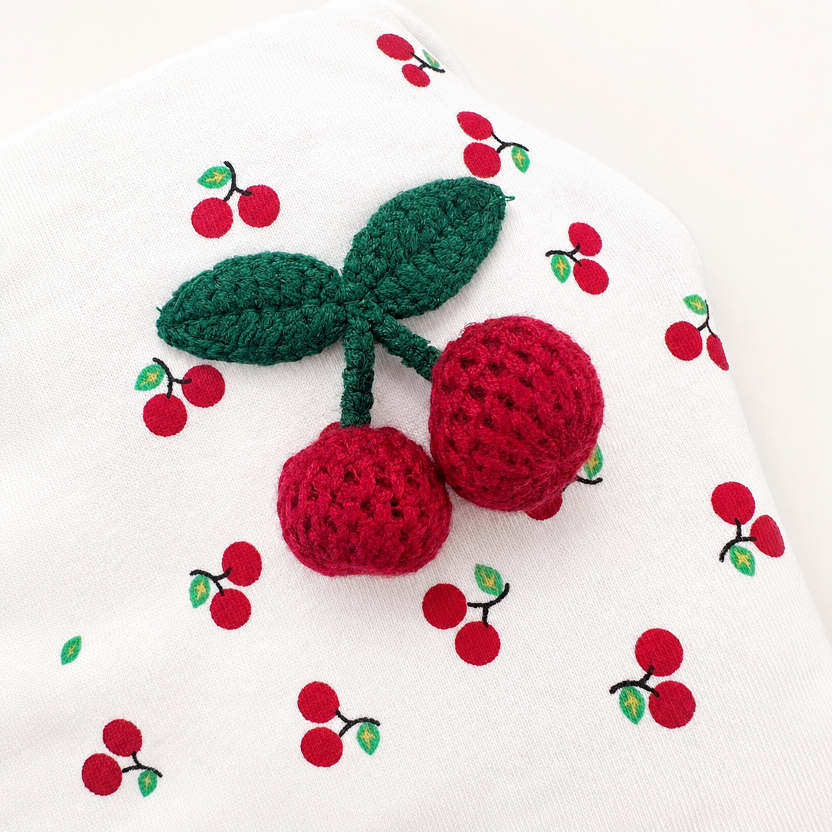 Cherry Print Top