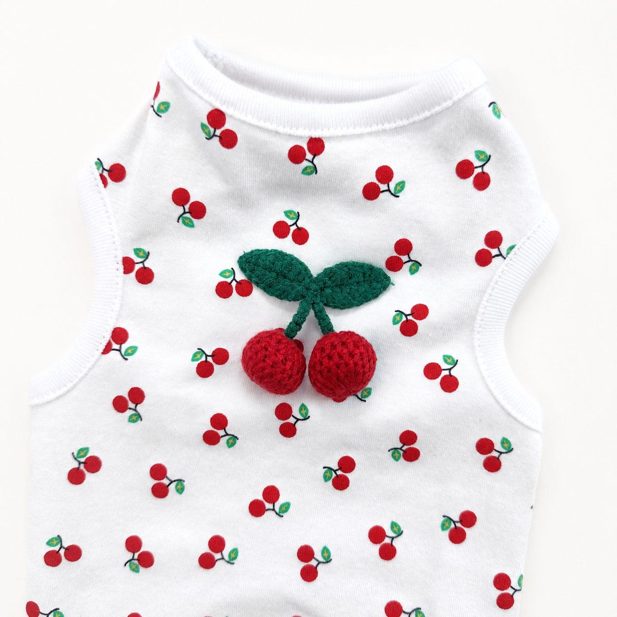 Cherry Print Top