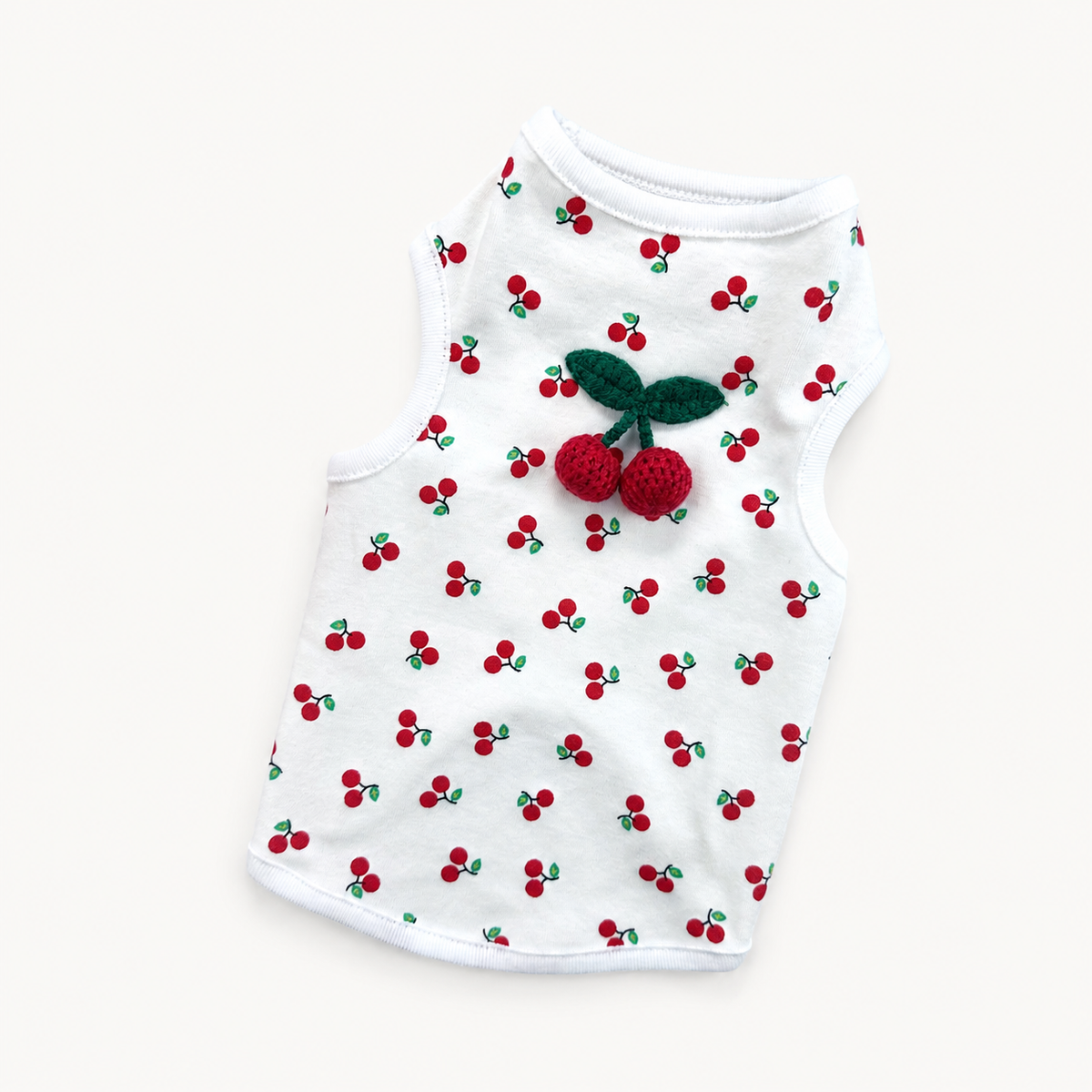 Cherry Print Top