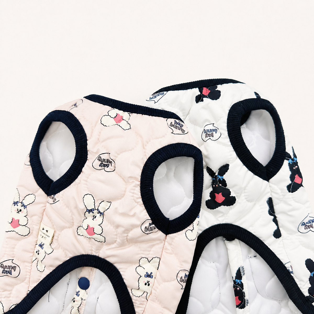 Bunny Quilted Dog Vest