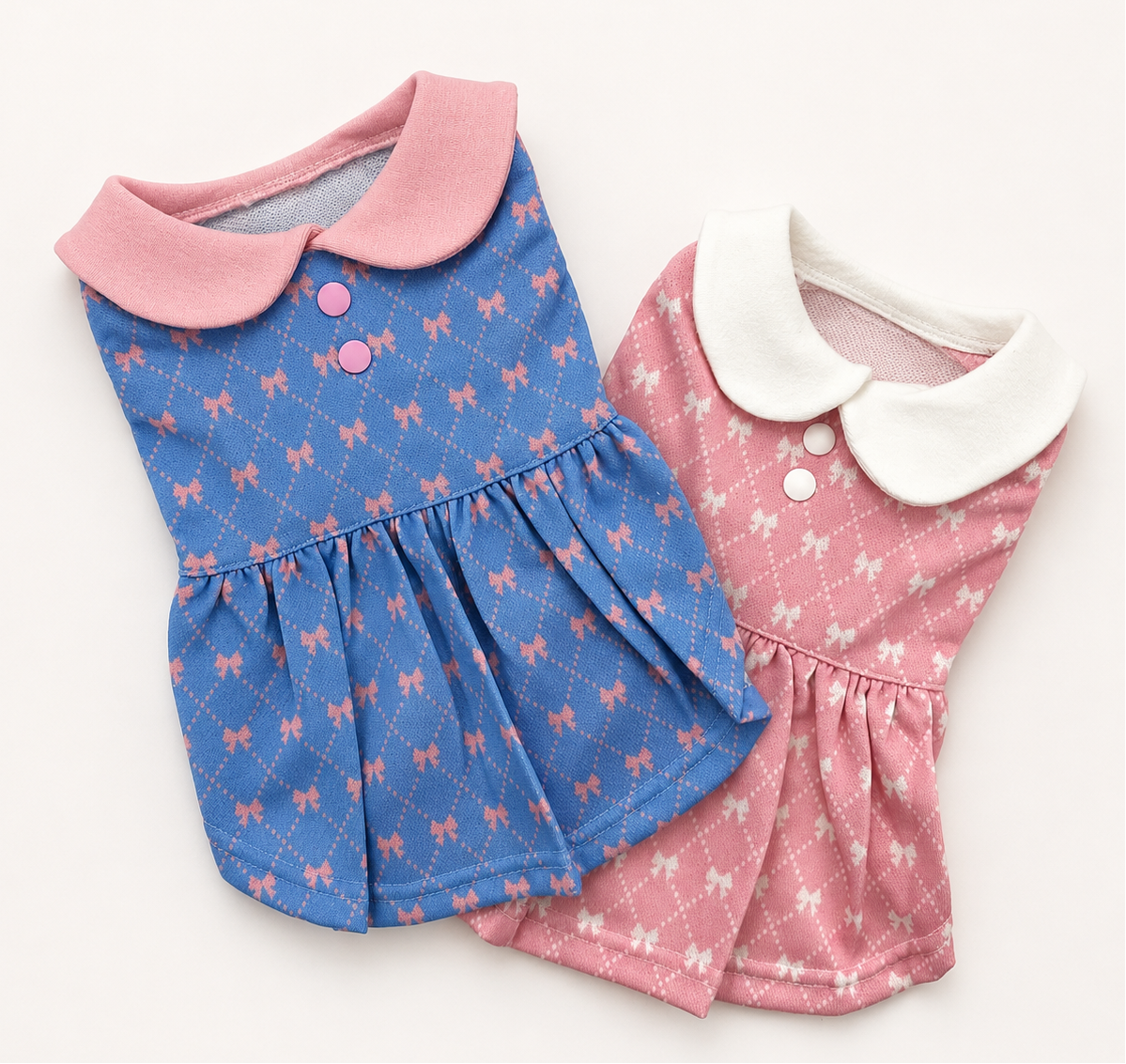 Bow Collar Dress