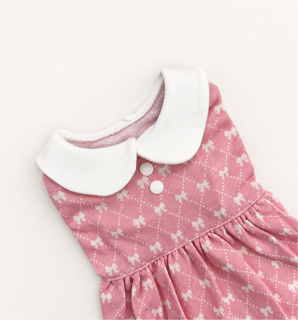 Bow Collar Dress