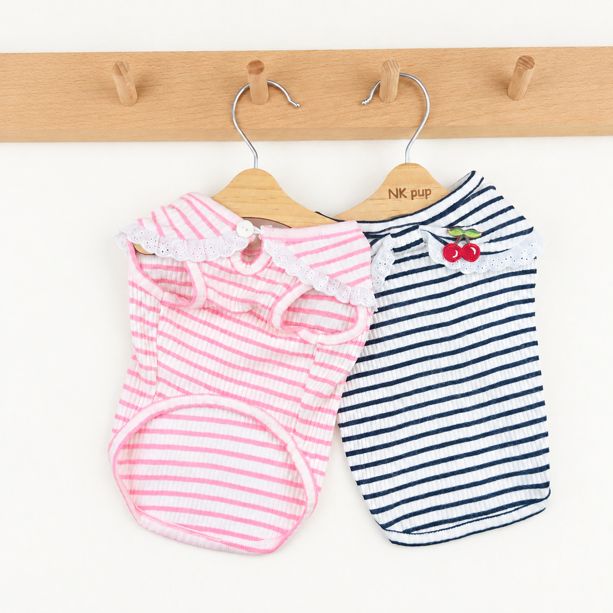 Cherry Lace Stripe Tee