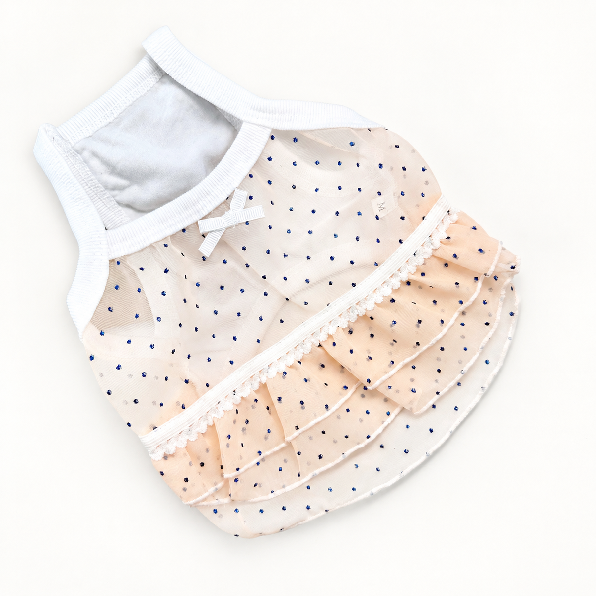 Sweet Dot Mesh Dog Crop Top