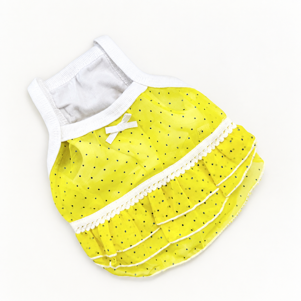 Sweet Dot Mesh Dog Crop Top