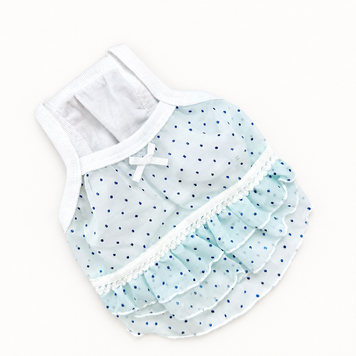 Sweet Dot Mesh Dog Crop Top