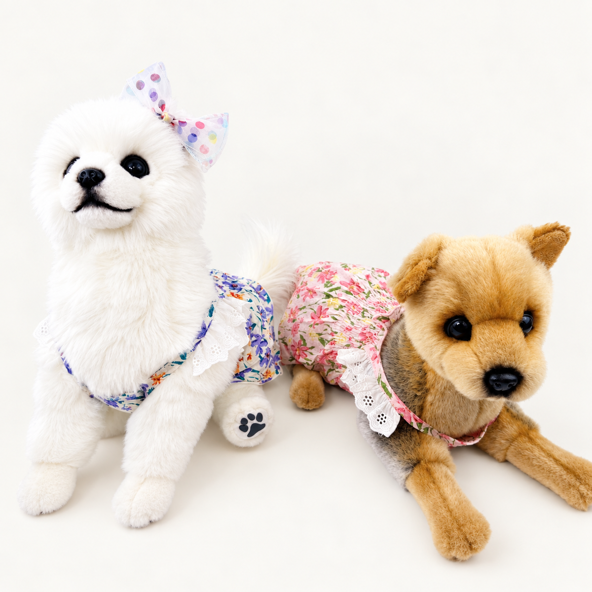 Floral Smocked Dog Dress